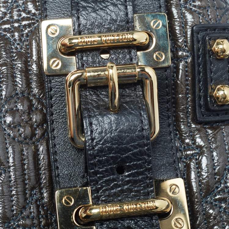 Pre Owned Louis Vuitton Black Monogram Motard Biker Bag