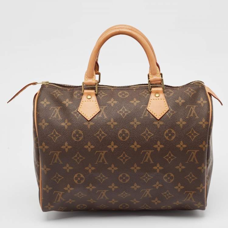 Pre Owned Louis Vuitton Monogram Canvas Speedy 30 Bag