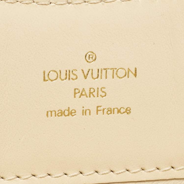 Pre Owned Louis Vuitton Black/Beige Velvet Chains Dolly Bag