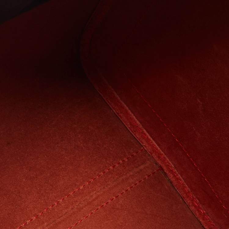 Pre Owned Louis Vuitton Red Epi Leather Speedy 30 Bag