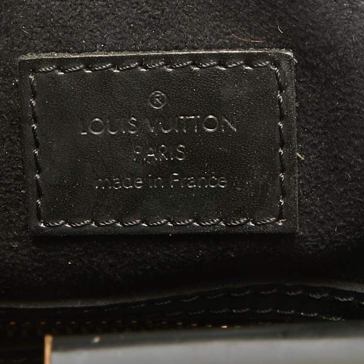 Pre Owned Louis Vuitton Noir Monogram Canvas Limited Edition Mirage Griet Bag