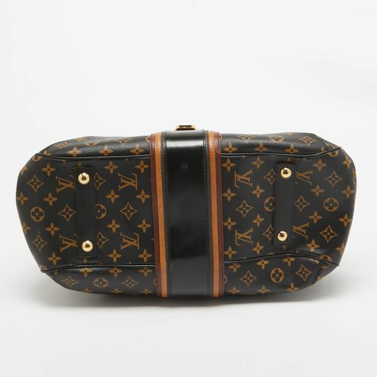 Pre Owned Louis Vuitton Noir Monogram Canvas Limited Edition Mirage Griet Bag