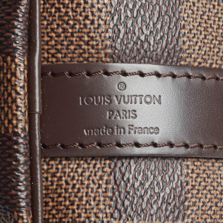 Pre Owned Louis Vuitton Damier Ebene Canvas Speedy Bandouliere 30 Bag