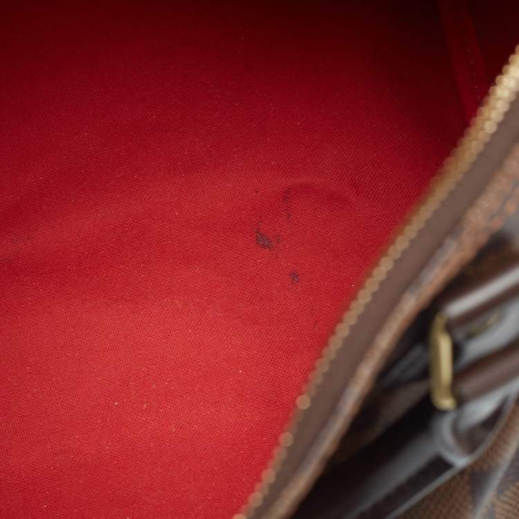 Pre Owned Louis Vuitton Damier Ebene Canvas Speedy Bandouliere 30 Bag