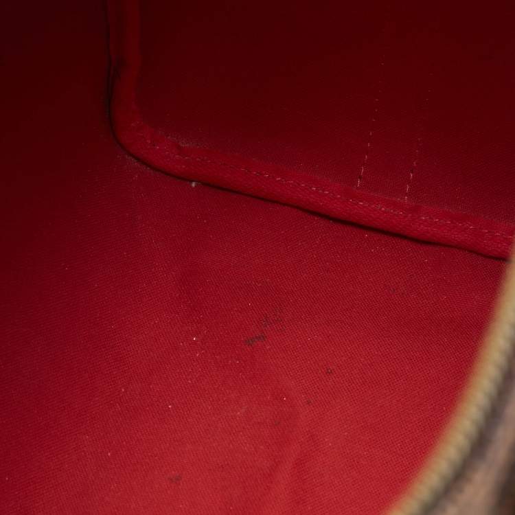Pre Owned Louis Vuitton Damier Ebene Canvas Speedy Bandouliere 30 Bag