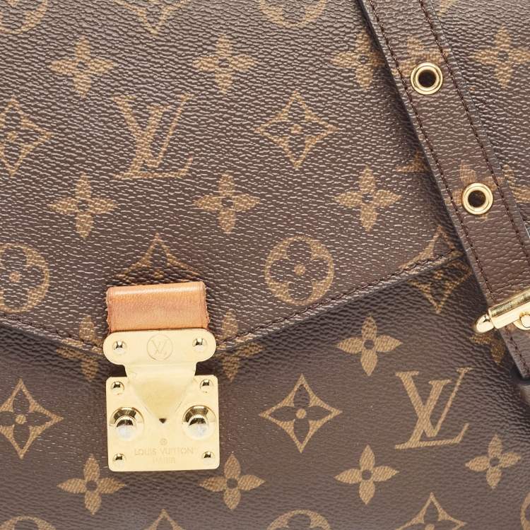 Pre Owned Louis Vuitton Monogram Canvas Pochette Metis Bag