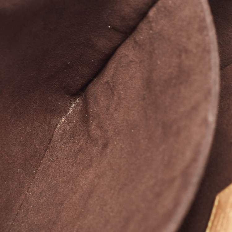 Pre Owned Louis Vuitton Monogram Canvas Pochette Metis Bag