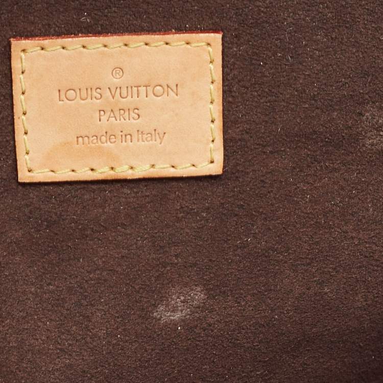 Pre Owned Louis Vuitton Monogram Canvas Pochette Metis Bag