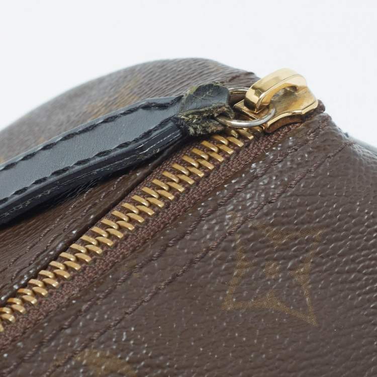 Pre Owned Louis Vuitton Noir Monogram Limited Edition Mirage Speedy 30 Bag