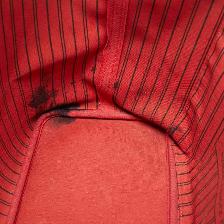 Pre Owned Louis Vuitton Damier Ebene Canvas Neverfull MM NM Bag