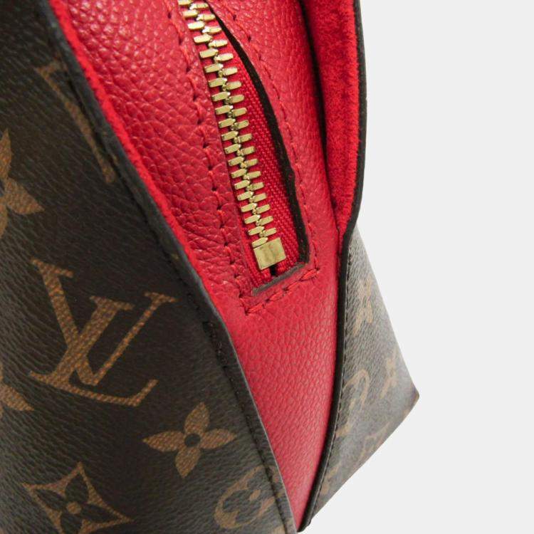 Pre Owned Louis Vuitton Brown Monogram Canvas and Leather Alma B'N'B Satchel