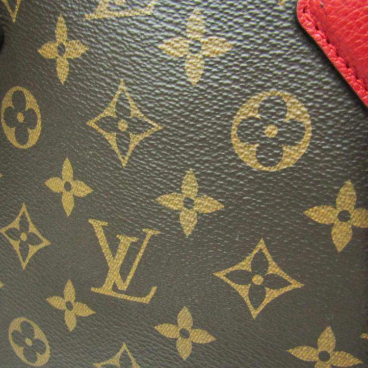 Pre Owned Louis Vuitton Brown Monogram Canvas and Leather Alma B'N'B Satchel