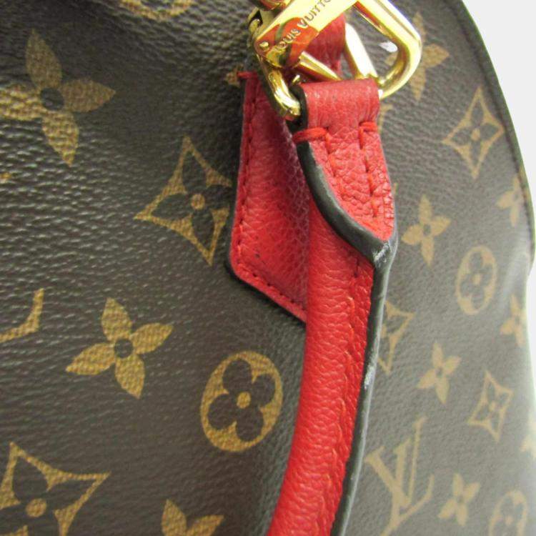 Pre Owned Louis Vuitton Brown Monogram Canvas and Leather Alma B'N'B Satchel