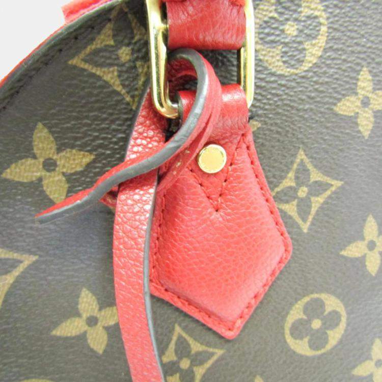 Pre Owned Louis Vuitton Brown Monogram Canvas and Leather Alma B'N'B Satchel