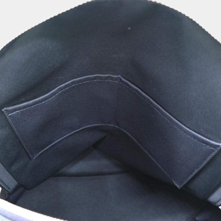 Pre Owned Louis Vuitton Dark Navy Blue Leather Armand Backpack