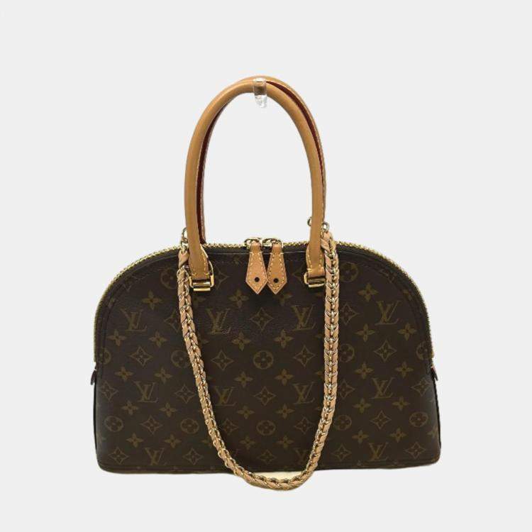 Louis Vuitton Brown Monogram Canvas Moon Alma Satchel TLC