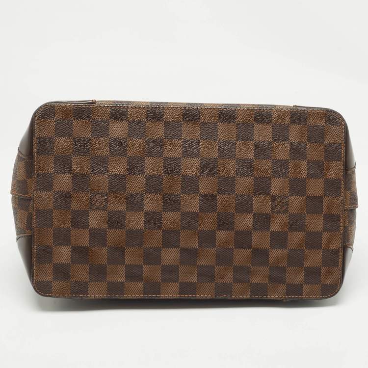 Pre Owned Louis Vuitton Damier Ebene Canvas Hampstead PM Bag