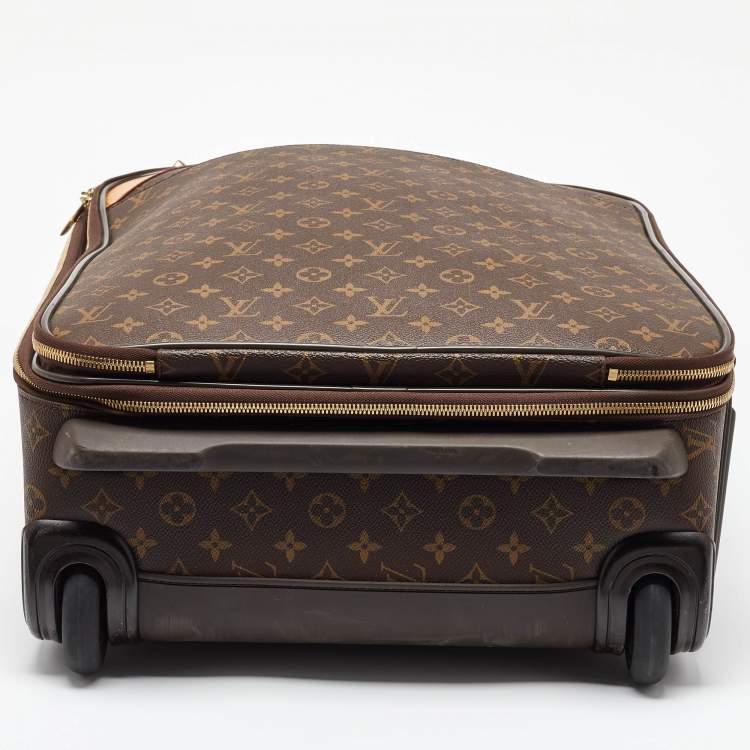 Pre Owned Louis Vuitton Monogram Canvas Business Pegase Legere 55 Luggage