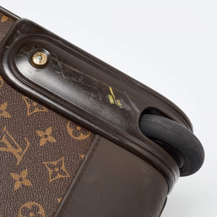 Pre Owned Louis Vuitton Monogram Canvas Business Pegase Legere 55 Luggage