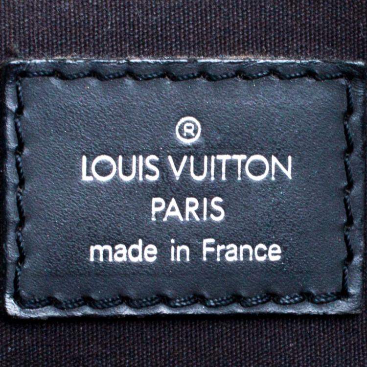 Pre Owned Louis Vuitton Black Epi Leather Segur MM Bag