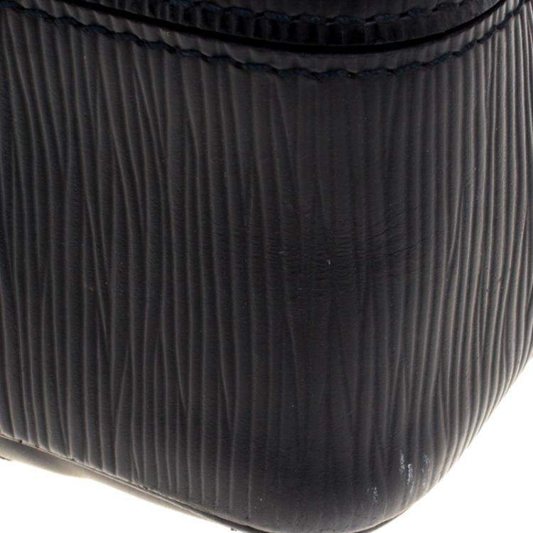 Pre Owned Louis Vuitton Black Epi Leather Segur MM Bag