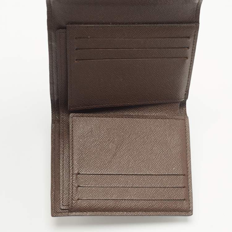 Pre Owned Louis Vuitton Damier Ebene Canvas Anais Wallet