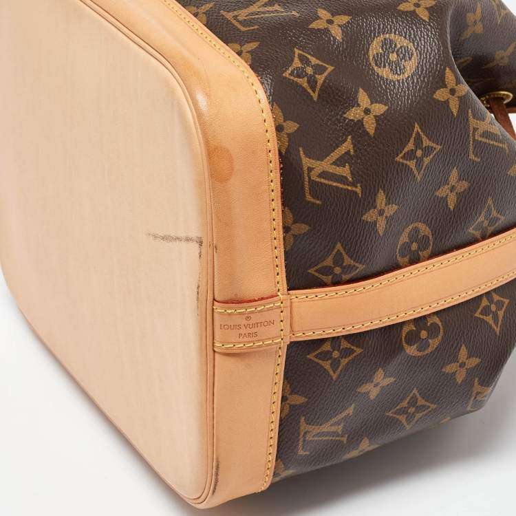 Pre Owned Louis Vuitton Monogram Canvas Petit Noe Bag