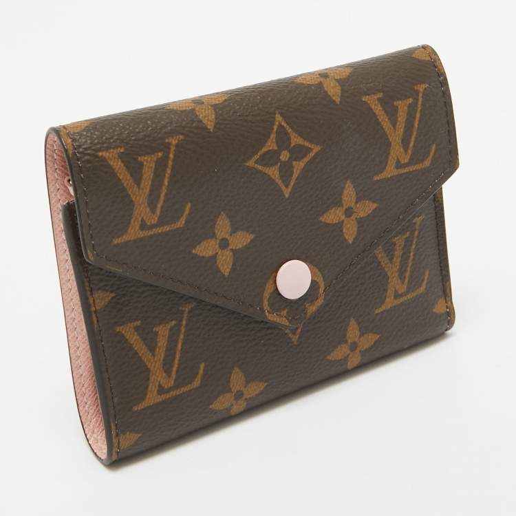 Pre Owned Louis Vuitton Monogram Canvas Victorine Wallet 