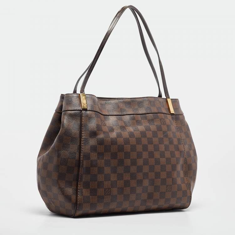 Pre Owned Louis Vuitton Damier Ebene Canvas Marylebone GM Bag