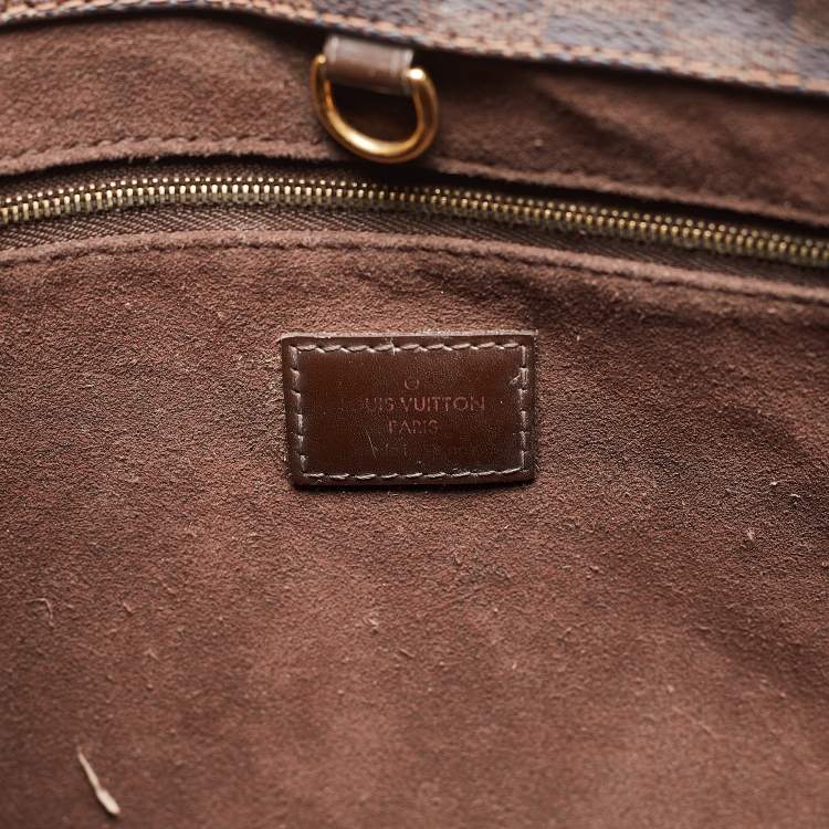 Pre Owned Louis Vuitton Damier Ebene Canvas Marylebone GM Bag
