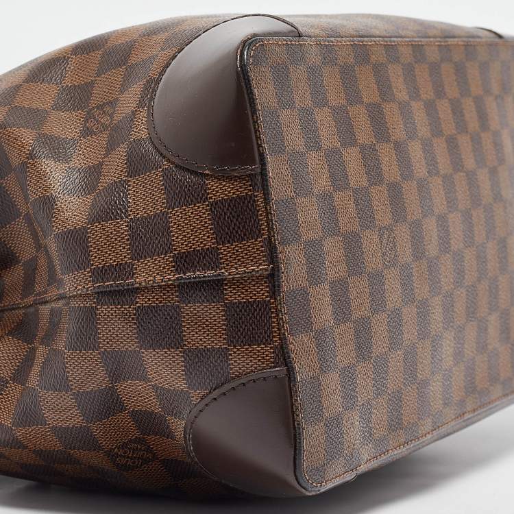 Pre Owned Louis Vuitton Damier Ebene Canvas Hampstead MM Bag