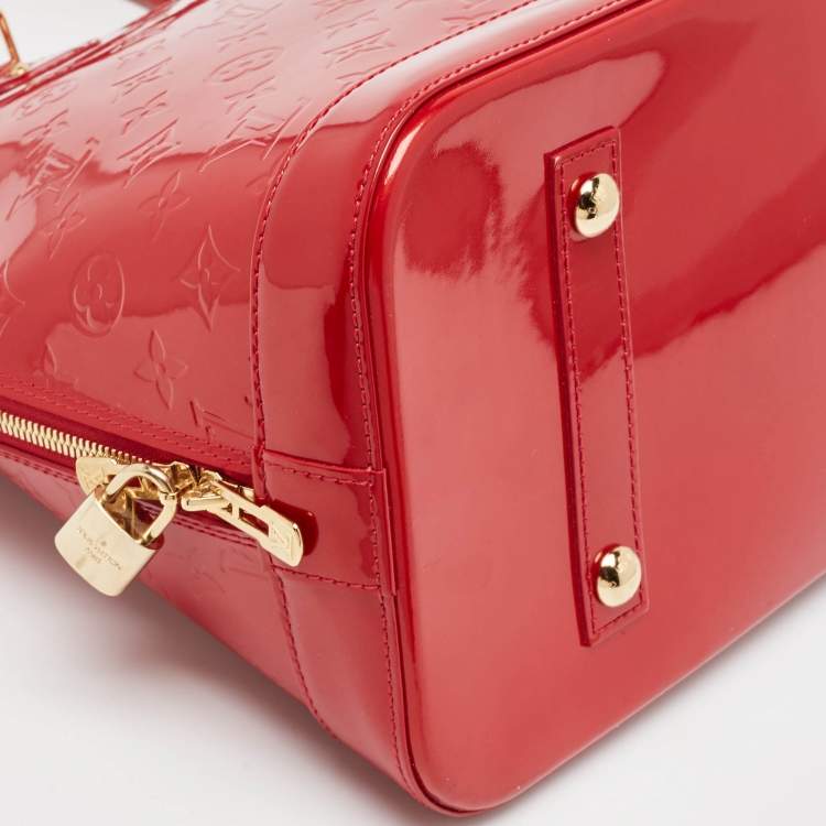 مملوكة مسبقًا Louis Vuitton Pomme D’amour Monogram Vernis Alma GM Bag