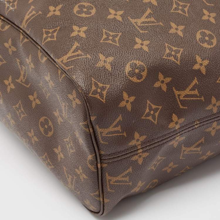 Pre Owned Louis Vuitton Monogram Canvas Neverfull MM Bag