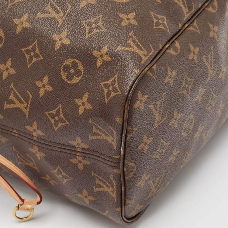 Pre Owned Louis Vuitton Monogram Canvas Neverfull MM Bag