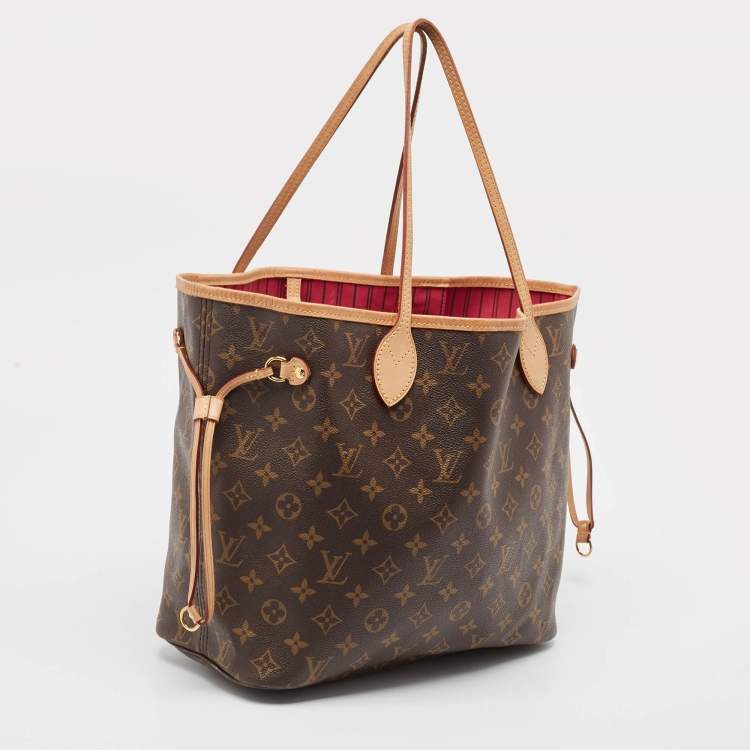 Pre Owned Louis Vuitton Monogram Canvas Neverfull MM Bag