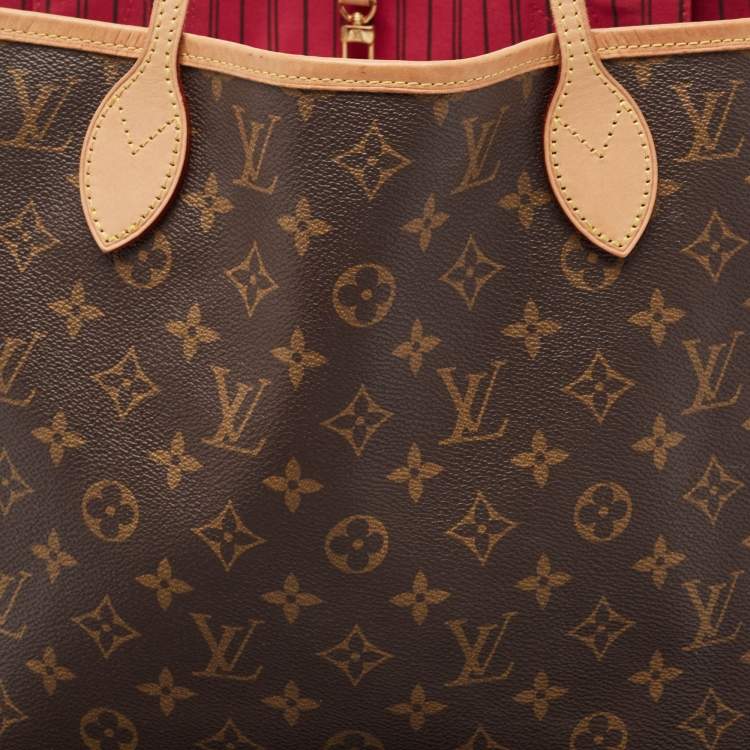 Pre Owned Louis Vuitton Monogram Canvas Neverfull MM Bag