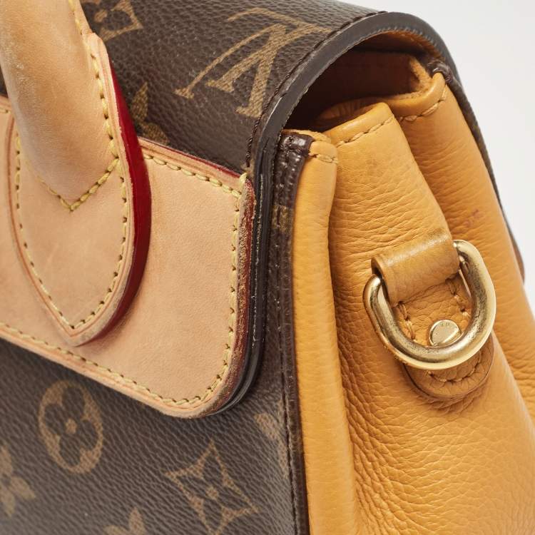 Pre Owned Louis Vuitton Safran Monogram Canvas Eden PM Bag