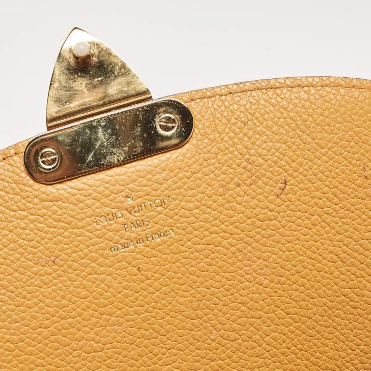 Pre Owned Louis Vuitton Safran Monogram Canvas Eden PM Bag