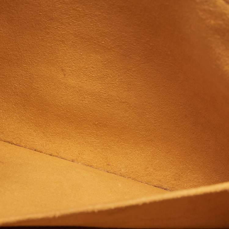 Pre Owned Louis Vuitton Safran Monogram Canvas Eden PM Bag