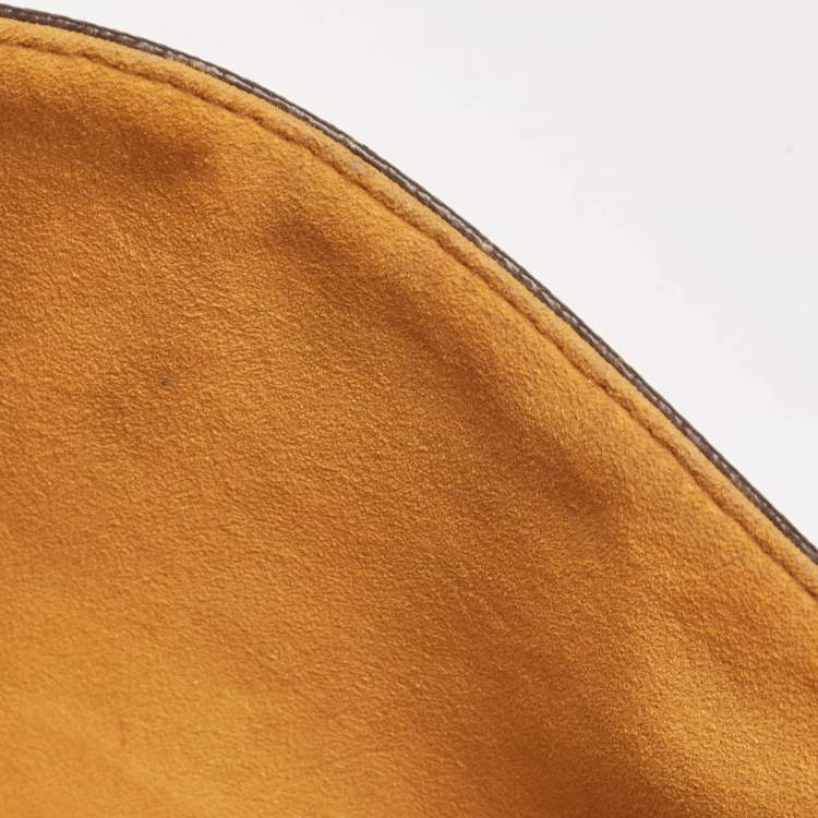 Pre Owned Louis Vuitton Safran Monogram Canvas Eden PM Bag