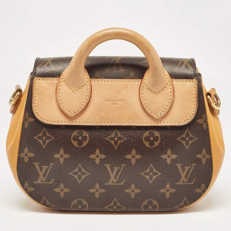 Pre Owned Louis Vuitton Safran Monogram Canvas Eden PM Bag