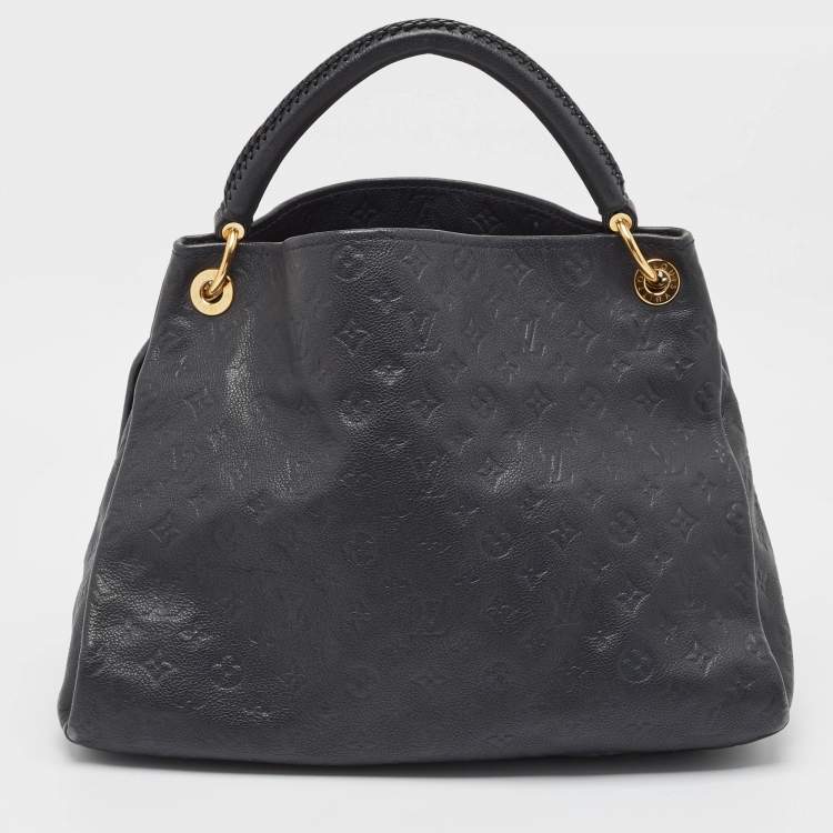 Pre Owned Louis Vuitton Bleu Infini Monogram Empreinte Leather Artsy MM Bag