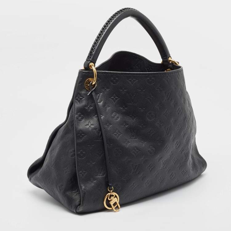 Pre Owned Louis Vuitton Bleu Infini Monogram Empreinte Leather Artsy MM Bag