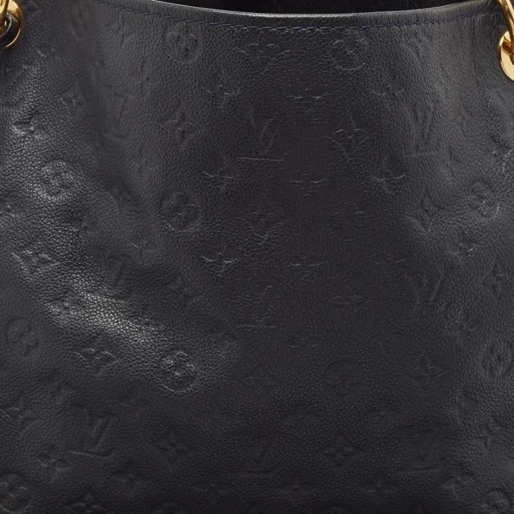 Pre Owned Louis Vuitton Bleu Infini Monogram Empreinte Leather Artsy MM Bag