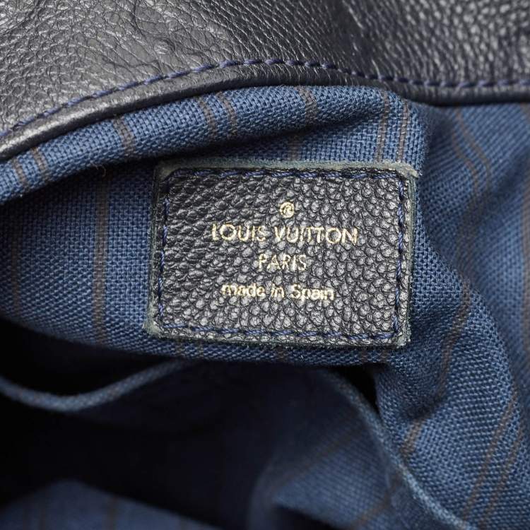 Pre Owned Louis Vuitton Bleu Infini Monogram Empreinte Leather Artsy MM Bag
