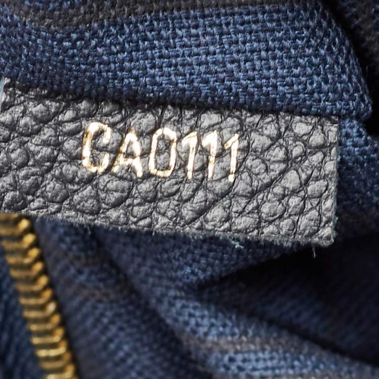 Pre Owned Louis Vuitton Bleu Infini Monogram Empreinte Leather Artsy MM Bag