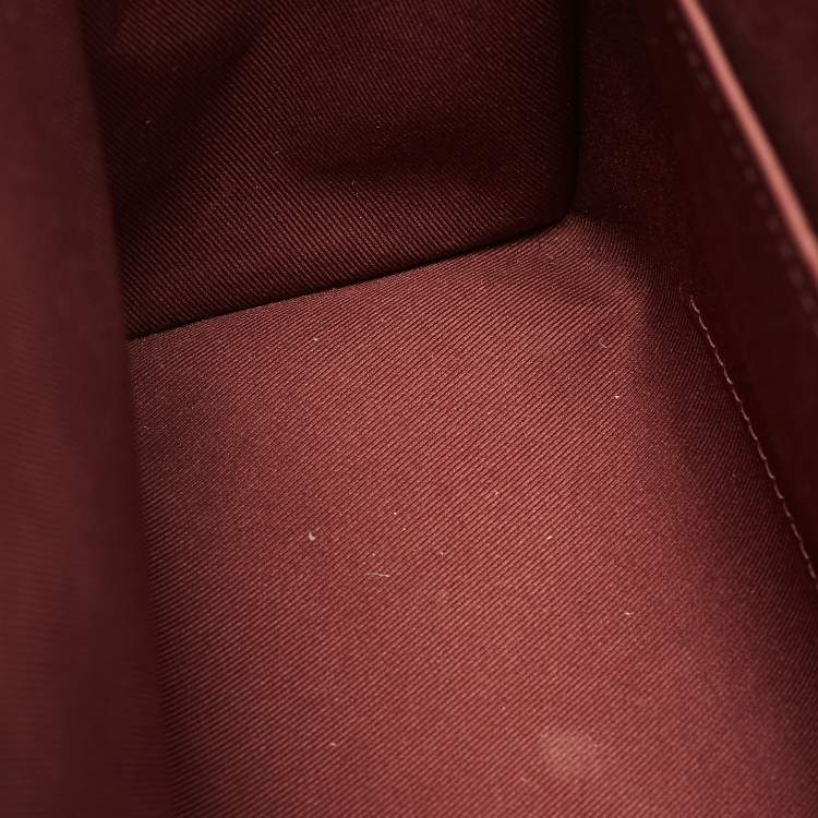 Pre Owned Louis Vuitton Bordeaux Damier Ebene Canvas Bond Street Bag