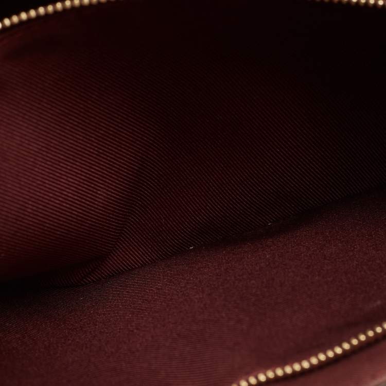 Pre Owned Louis Vuitton Bordeaux Damier Ebene Canvas Bond Street Bag