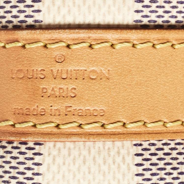 Pre Owned Louis Vuitton Damier Azure Canvas Speedy Bandouliere 30 Bag