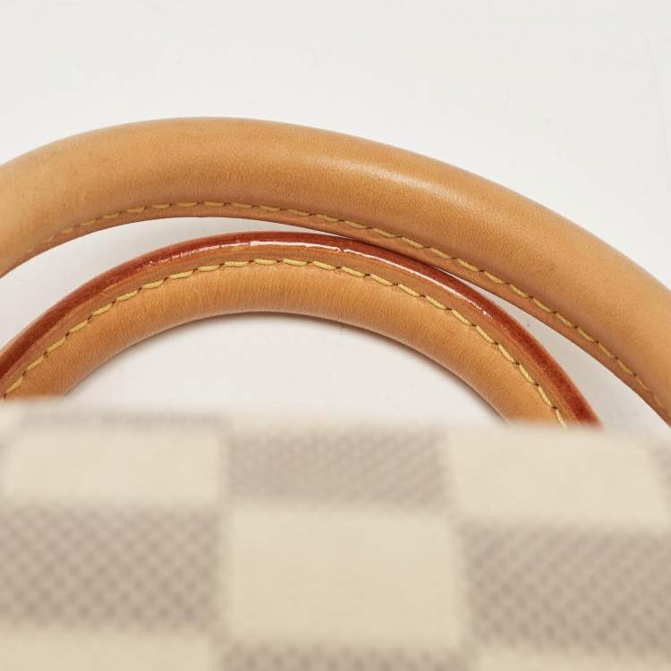 Pre Owned Louis Vuitton Damier Azure Canvas Speedy Bandouliere 30 Bag